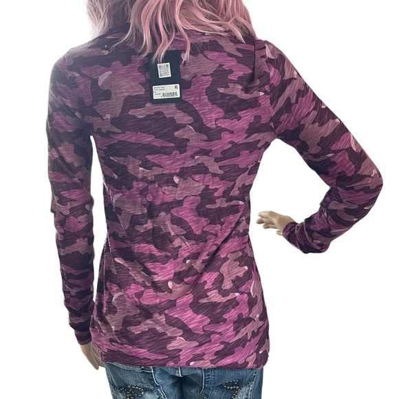 ATM pink and purple camo long sleeve lightweight t-shirt size XS - Picture 6 of 10